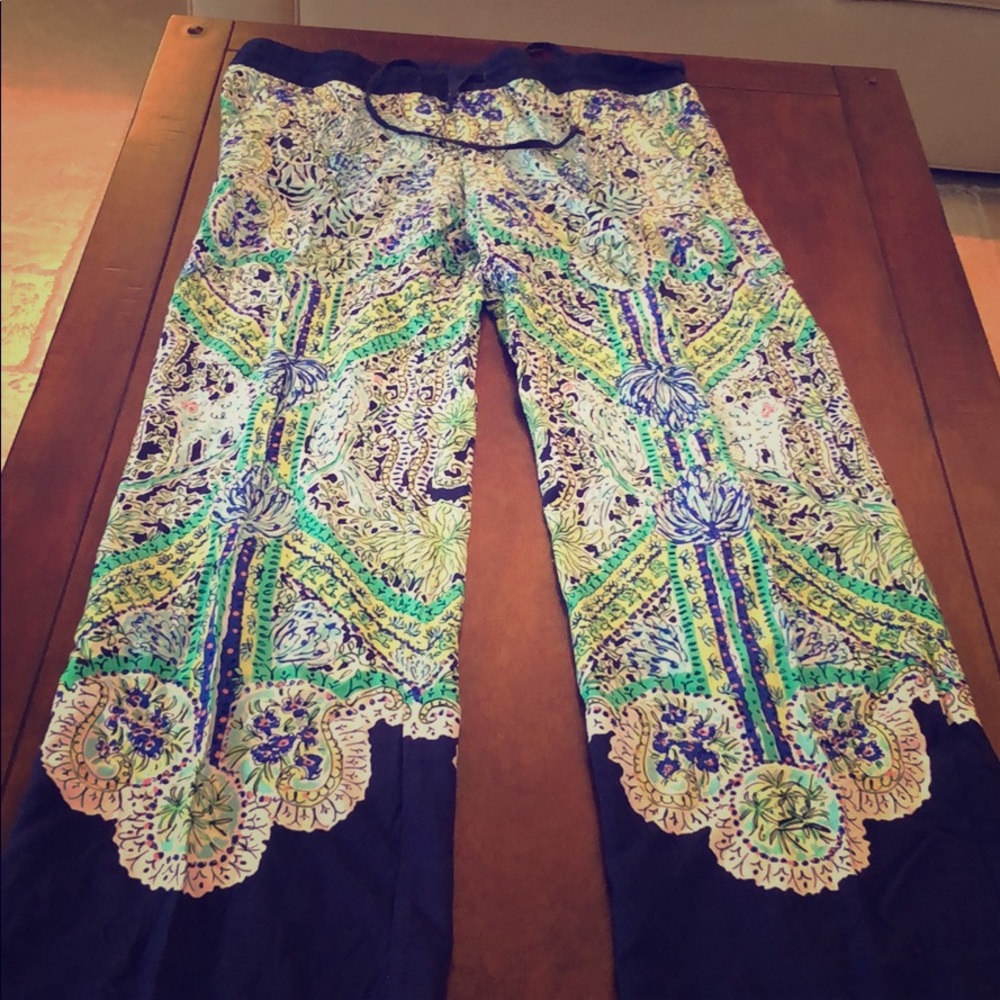 Lilly Pulitzer drawstring pants great condition